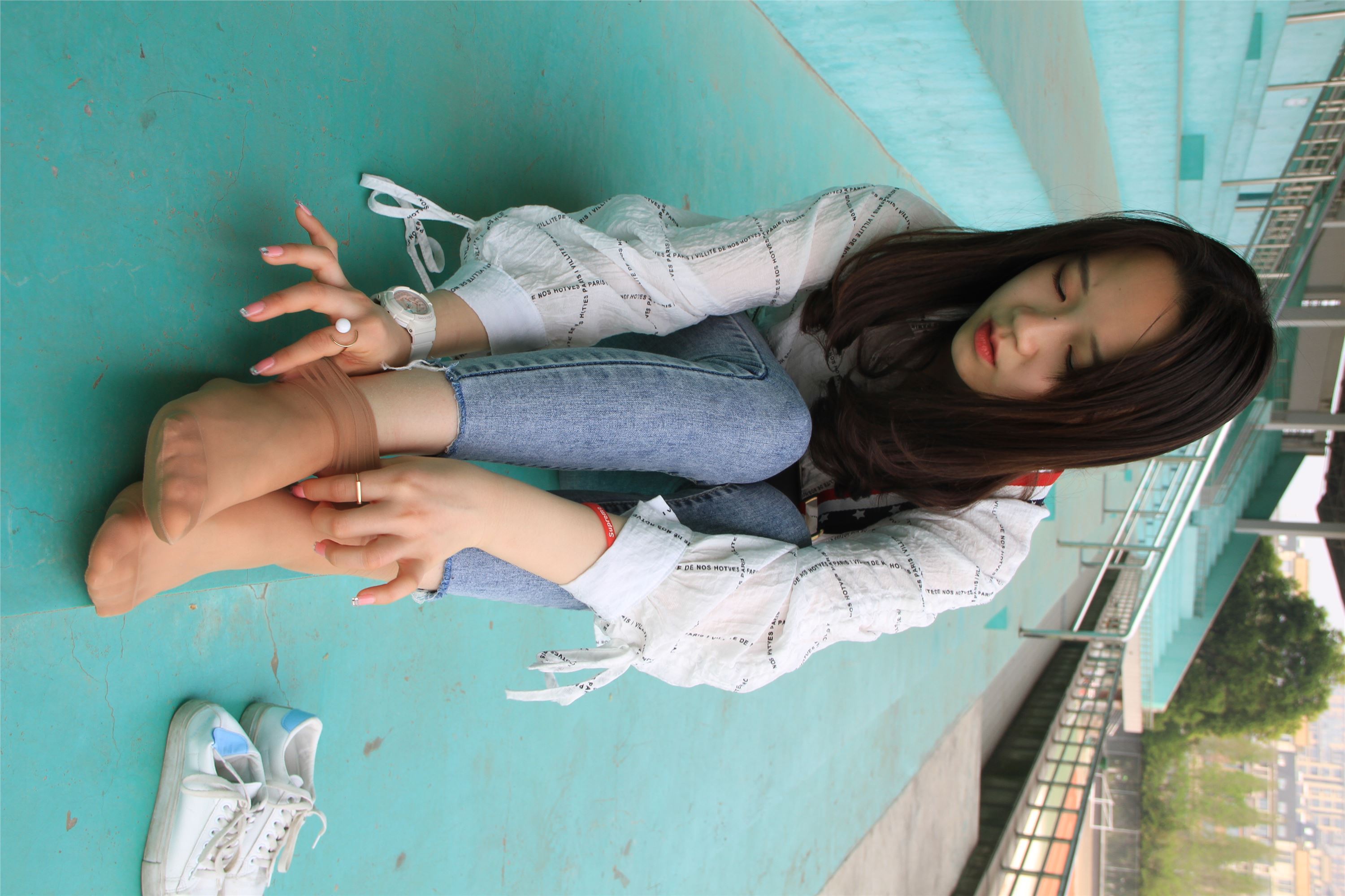 自由摄影 No.002 我为我喜欢的袜子代言[102P-621